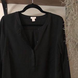 J. Crew Black Women's Top